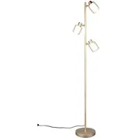 Reality Stehlampe Neralo, goldfarben, Metall, Höhe 154,5 cm, E14