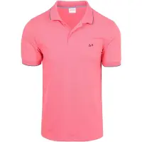 Sun68 Poloshirt Small Stripe Collar Rosa - XXL