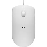 Dell Optical Mouse-MS116 White - Maus (J0DV7)