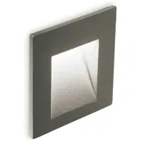 Ideal Lux LED-Wandeinbauleuchte BIT ANTRACITE 3000K 269009 3W 215lm 3000K IP65 6,5cm anthrazit