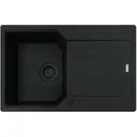 Franke Urban UBG 611-78 Black Matt Collection - 114.0682.736 Granitspüle