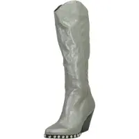 Noa Harmon Silberne Schuhe der Serie DISCO