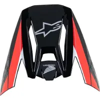 Alpinestars Honda S-m5 Ece 22.06 Visier Schwarz Schwarz One Size