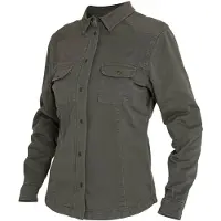 John Doe Motoshirt Lady XTM Oliven Grün Größe M