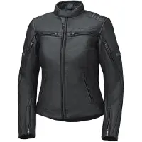Held Cosmo 4 Damen Motorrad Lederjacke, schwarz, 40