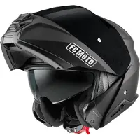 FC-Moto G-362S Klapphelm, schwarz matt, XS (53/54)