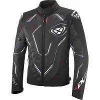 Ixon Textiljacke Demoniak Herren, schwarz/weiß - Größe L