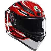 AGV K-1 S Lion Helm, schwarz/rot/weiß, L (59/60)