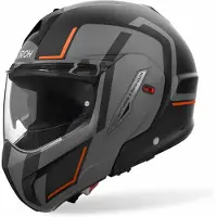Airoh Mathisse II Genius Klapphelm M Unisex Thermoplast orange, M