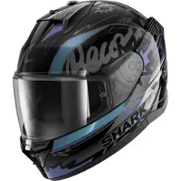 Shark D-Skwal 3 Streetrush Helm, schwarz/chrom, S (55/56)
