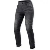REV'IT! REV’IT! Moto 2 Damen SF Dark Schwarz Stone Motorrad Jeans Größe W34/L30