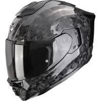 Scorpion EXO-1500 ONYX Carbon Air Integralhelm M Unisex Onyx schwarz, M