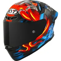 Kyt TT-Revo Magnet Rot Blau Integralhelm Größe XS