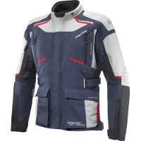 Ixon Textiljacke Midgard Herren, grau/navy/schwarz - Größe XL