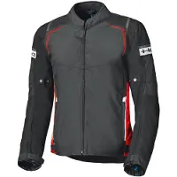 Held Savona Top Schwarz Rot Wasserdichte Motorrad Textiljacke Größe 6XL