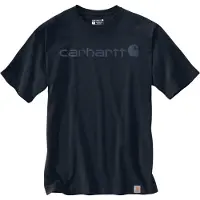 Carhartt T-Shirt Dearborn Relaxed Logo Herren Navy/Dark Blue-XXL