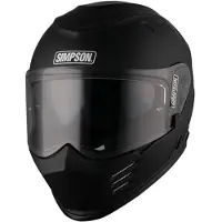 Simpson Venom Solid 06 Helm, schwarz matt, 3XL (65)