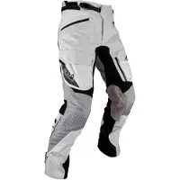 Leatt ADV MultiTour 7.5 Steel Hellgrau Schwarz Wasserdichte Textilhose Größe L