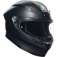 AGV K6 S S26 Helm, schwarz matt, 2XL (63/64)