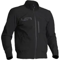 Lindstrands Frisen Motorrad Textiljacke, schwarz, 46