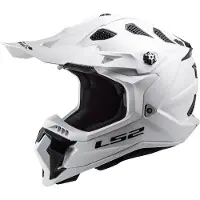 LS2 Mx700 Subverter Single Mono Offroad-helm Weiß XL Weiß XL
