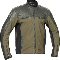 Halvarssons Holmen wasserdichte Motorrad Textiljacke, grau/schwarz, 52