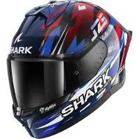 Shark Skwal Cup Replica Zarco France, Integralhelm Unisex Thermoplast blau, L