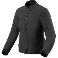 REV'IT! Revit Shade 2 H2O wasserdichte Damen Motorrad Textiljacke, schwarz, 34