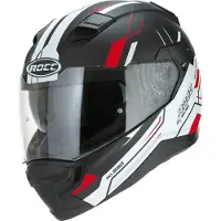 ROCC 891 Helm, schwarz matt/rot, 2XL (63/64)