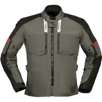 Modeka Raegis Motorrad Textiljacke, grau/schwarz, 6XL