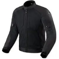 REV'IT! Revit Torque 3 H2O wasserdichte Motorrad Textiljacke, schwarz, XS