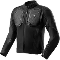 Rebelhorn Borg 2 wasserdichte Motorrad Textiljacke, schwarz, M
