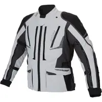 Büse Nero Damen Motorrad Textiljacke, schwarz/hellgrau, 42