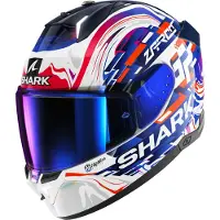 Shark Skwal I3 Replica Zarco Gp De Fce Weiß Violet Blau WVB Größe L