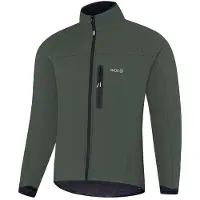 Knox Dual Pro 3in1 wasserdichte Motorrad Textiljacke, grün, 3XL