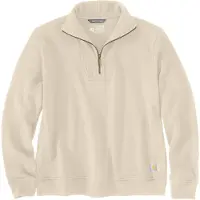 Carhartt Tencel Fiber Series Half-zip Sweatshirt oat milk (A16) XL REG