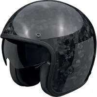 Scorpion Belfast Evo Onyx Carbon Jethelm Unisex schwarz, L