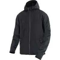 John Doe Xtm Rip Stop Kapuzenjacke Schwarz 2XL Mann Schwarz 2XL