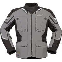 Modeka Panamericana 2 Motorrad Textiljacke, grau/schwarz, Long M