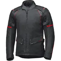 Held Savona ST Schwarz Rot Wasserdichte Motorrad Textiljacke Größe L
