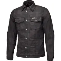 Held Woodland 62310 Motorrad-Hemd Herren Baumwolle schwarz, 2XL