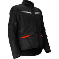 Acerbis X-Trail Motorrad Textiljacke, schwarz/rot, S