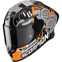 Scorpion EXO-R1 Evo Air Racing # 1 Replica Aron FIM Helm