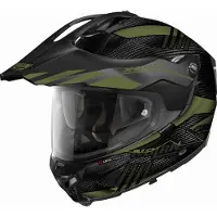 Nolan X-552 Ultra Carbon Wingsuit N-Com Helm, schwarz matt/grün, XL (62)