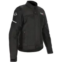 Acerbis On Road Ruby Damen Schwarze Textiljacke Größe L