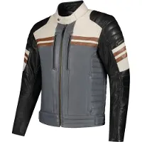 Rusty Stitches Steve Lederjacke