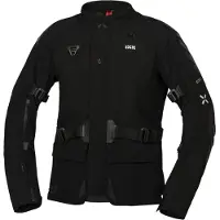 IXS Venture-STX 1.0 wasserdichte Motorrad Textiljacke, schwarz, 3XL