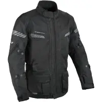 Difi Explore Aerotex wasserdichte Motorrad Textiljacke, schwarz, 5XL