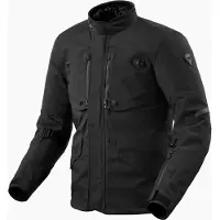 REV'IT! Revit Trench 2 GTX wasserdichte Motorrad Textiljacke, schwarz, M