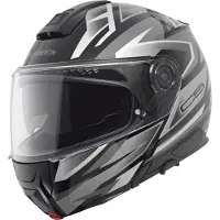 Schuberth C5 Zenith Klapphelm Unisex Fiberglas grau, XXXL